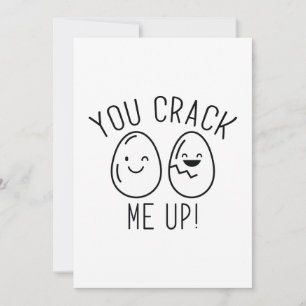 You Crack Me Up Thank You Card