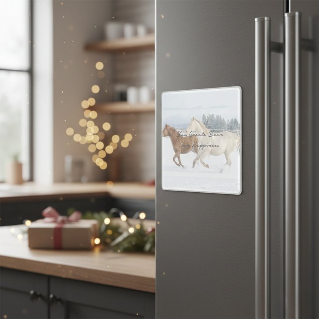 You Create Your Own Happiness Magnet ("You Create Your Own Happiness" Magnet. )