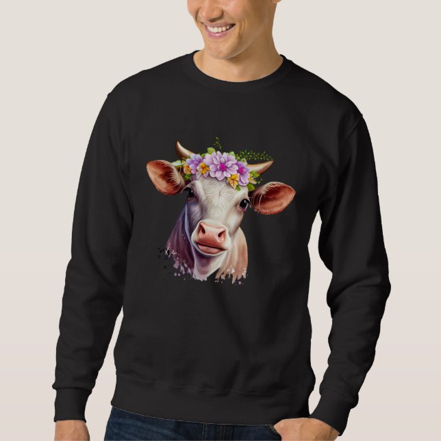 You Curse Too Much Heifer You Breathe Too Much  He Sweatshirt (Front)