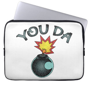 You Da Glitter Bomb Laptop Sleeve