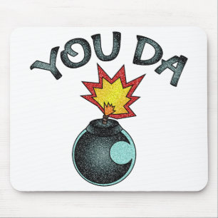 You Da Glitter Bomb Mouse Pad