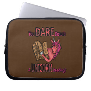 You Dare Disturb A Unicorn Reading Book Sleeve