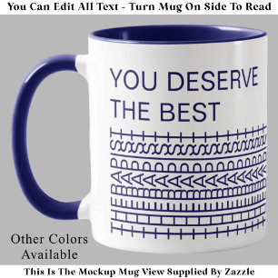 You Deserve Best Therapist Funny Joke Hidden Word Mug