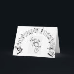 YOU DESERVE THE BEST-YOU HAVE ME-BIRTHDAY! CARD<br><div class="desc">THIS CARD IS NOT ONLY FUNNY,  LOVING AND SO CUTE... BUT IT IS AN ARTWORK DONE BY MY 97 YEAR OLD MOTHER IN LAW WHO MADE THOSE MUSICAL NOTES FOR ME TO USE :)</div>