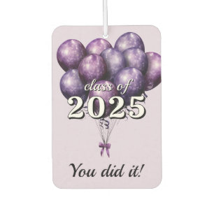 You Did It Graduation Car Air Freshener