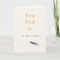 You Did It One Year Sobriety