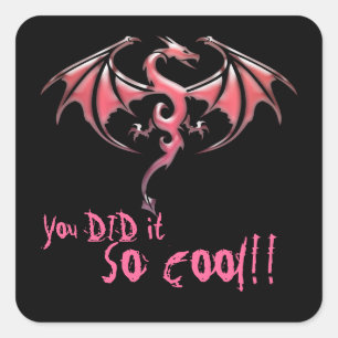 YOU DID IT STICKERS