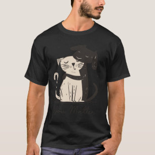 You Dog Hugging Cat V4 Sticker T-Shirt