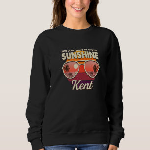 You Don't Have To Shovel Sunshine Kent Beach Washi Sweatshirt