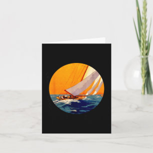 You Don't Stop Sailing When You Get Old Funny Old Card