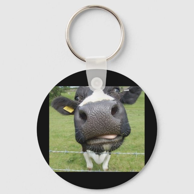 You Dumb Cow Key Ring (Front)