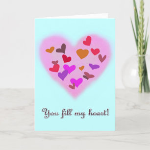 You fill my heart holiday card