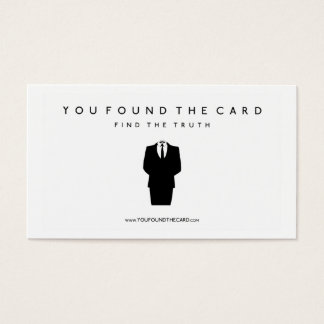 You Found The Card