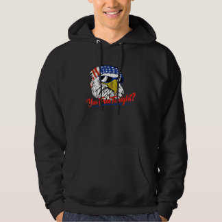 You Free Tonight Bald Eagle American Flag Happy 4t Hoodie
