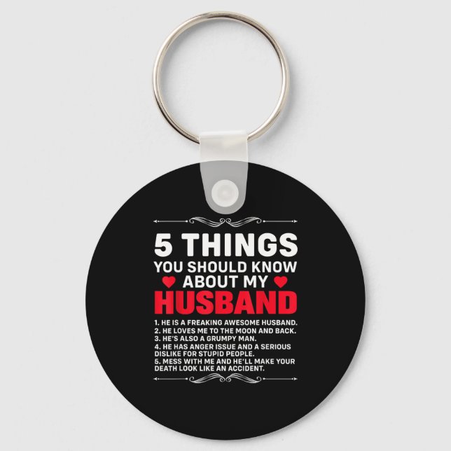 You Funny 5 Things Should Know About Key Ring (Front)