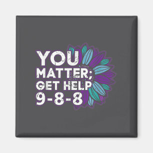 You Get Help Suicide Prevention The 988 Lifeline Magnet