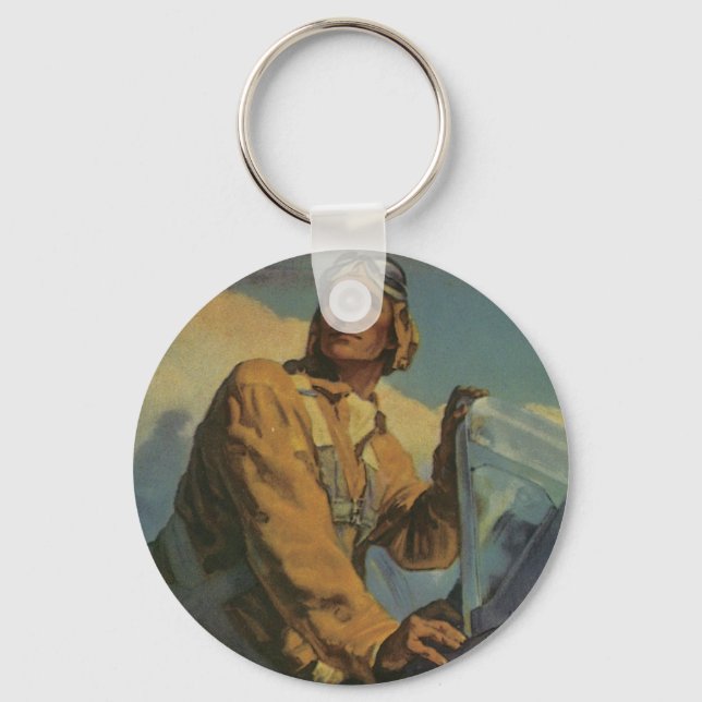 You Give Him Wings! Key Ring (Front)