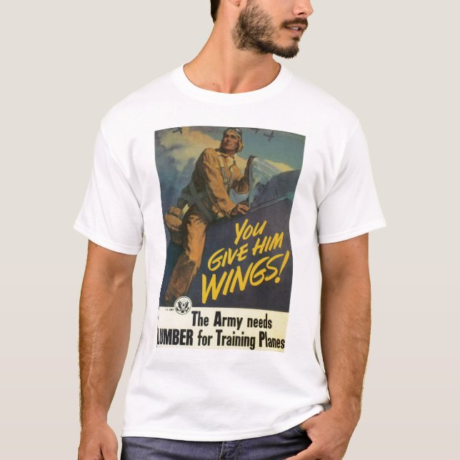 You Give Him Wings! T-Shirt (Front)