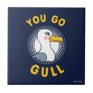 You Go Gull Ceramic Tile