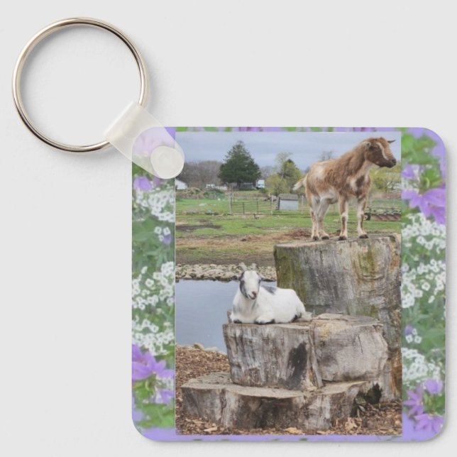 "You Goat to be kidding me! # 2" Key Ring (Front)