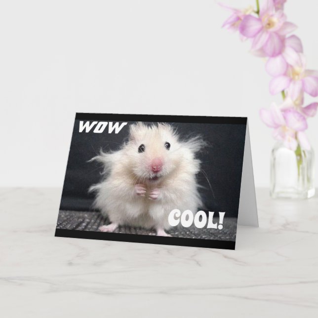YOU GOT ***A PUPPY*** CONGRATULATIONS** CARD (Orchid)