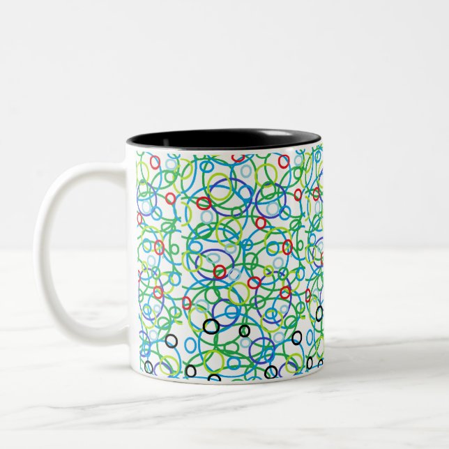 You Got Me Going in Circles Coffee Mug Coffee Cup (Left)