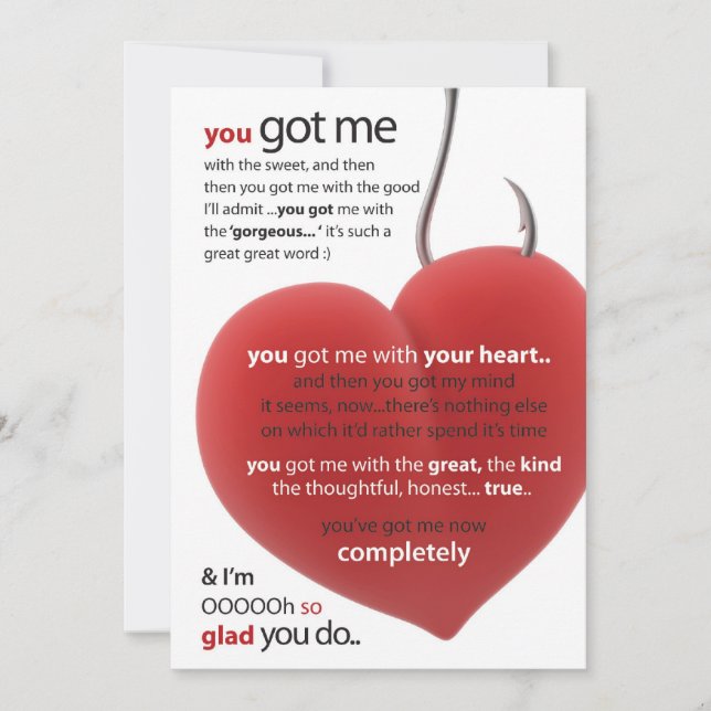 you got me... | mini-print (Front)