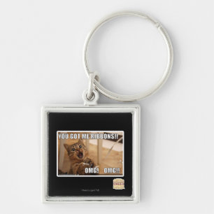 You got me ribbons!! key ring