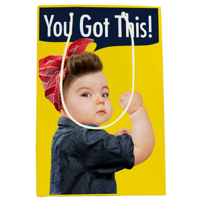 You Got This Baby Medium Gift Bag (Front)