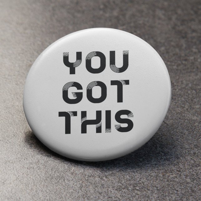 You got this button badge (Creator Uploaded)