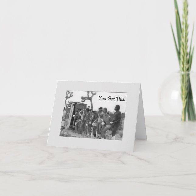 You got this card design (Front)