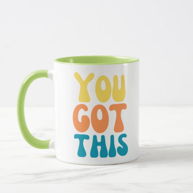 "You Got This" Coffee Mug (Green) (Left)