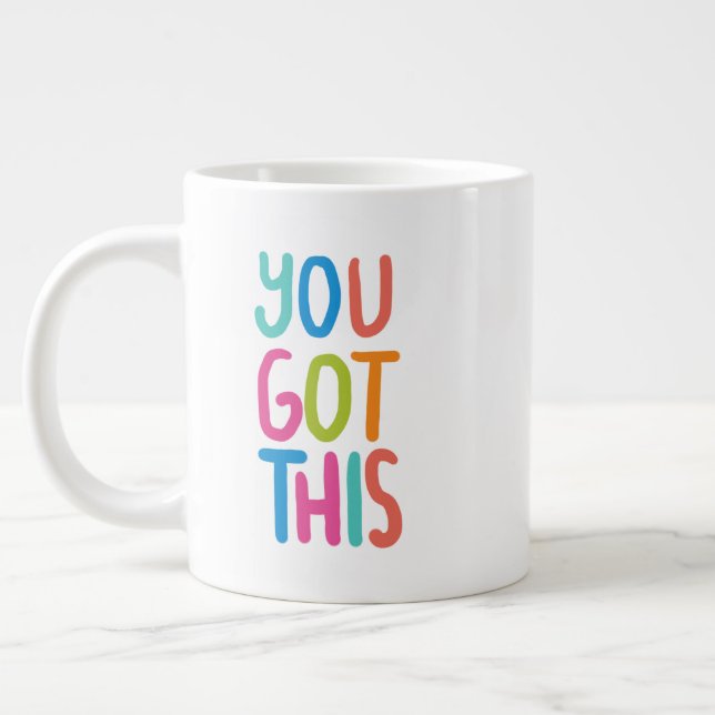 You Got This 😁 coffee speciality mug (Left)
