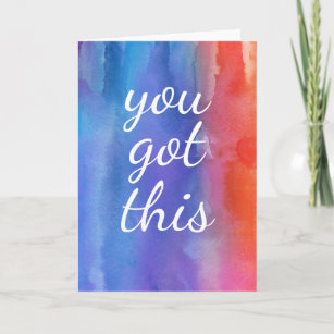 You Got This Get Well Soon Encouragement Empathy Card