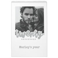 you got this, Medium, White Calendar