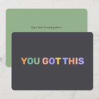 You Got This Motivational Quote Personalized