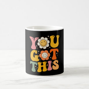 You Got This Motivational Testing Day Groovy Coffee Mug