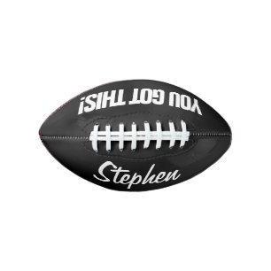 You Got This! personalized mini football gift