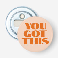You got This Pink Red Calligraphy  Notebook Magnet