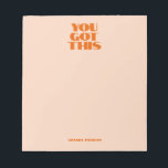 You got This Pink Red Calligraphy  Notebook Post-i Notepad<br><div class="desc">.</div>