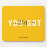 YOU GOT THIS! Trendy, Salon Mouse Pad<br><div class="desc">YOU GOT THIS! Trendy,  modern,  salon mouse pad.</div>