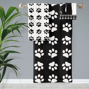 You Gotta Be Kitten Me Funny Cat Pattern Bath Towel Set
