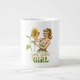 You Grow Girl Gardening Pun Coffee Mug