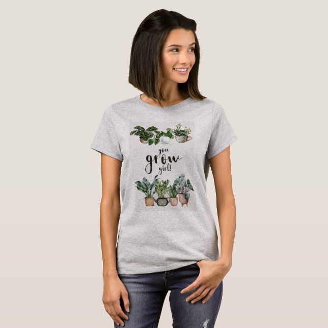 You Grow Girl T-Shirt (Front Full)