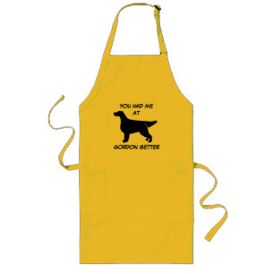 YOU HAD ME AT GORDON SETTER Apron