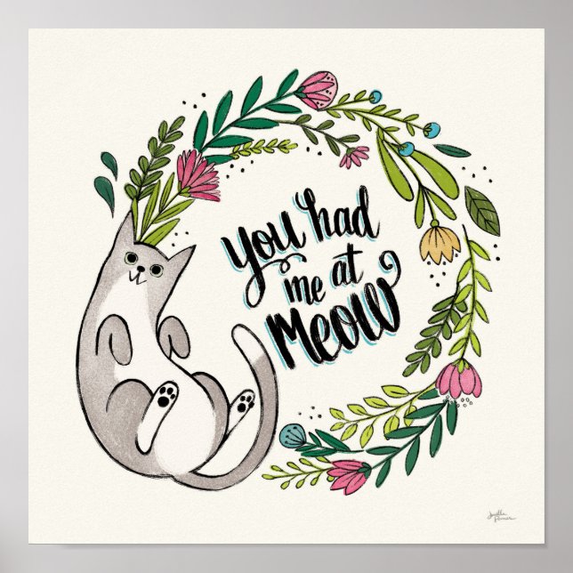 You Had Me At Meow Poster (Front)