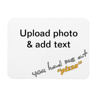 You had me at "pizza" - DIY Fridge Magnet