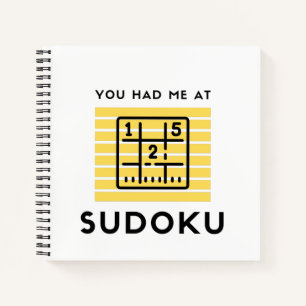 You had me at sudoku notebook