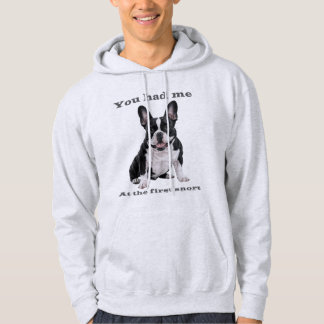 You Had Me at the First Snort – French Bulldog Men Hoodie