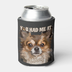 You Had Me At Woof Pomeranian Dog Lovers Can Cooler